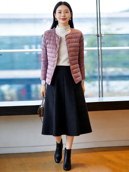 现货【2件仅119】臣禾【暖绒T】一触即暖 德绒半高领钮扣打底衫正肩合体保暖T恤	JZ261050175 商品图11