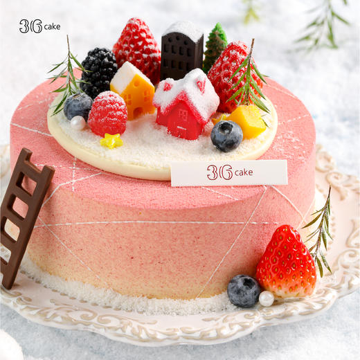 水瓶座 ∙ 维克镇 ∙ 红颜草莓香草牛乳慕斯 商品图2