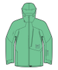 26/27BURTON雪服M AK GORE CYCLC JKT GREEN VOLTAGE 商品缩略图0