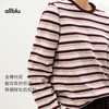 【春Vol.2】allblu女装“兼具挺括与松弛感”26春夏新款全棉条纹卫T长袖T恤ZY 商品缩略图1