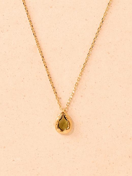 北京仓｜Agapee-LYSIA-金色 mini 水滴 项链［法国设计师］ 商品图1
