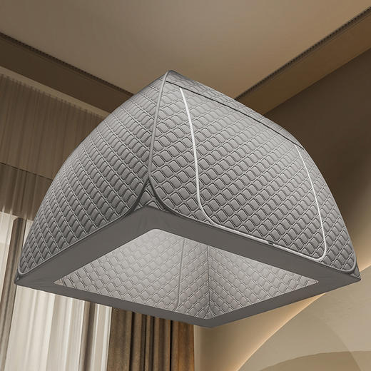 自然醒免安装保暖遮光钢丝蚊帐HH 商品图3