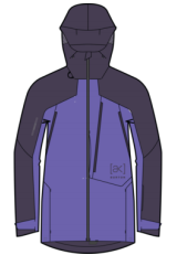 26/27BURTON雪服W AK GORE CYCLC JKT NTSHPR/PRPVLT