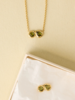 北京仓｜Agapee-LYSIANA-金色 圆形 水滴 项链［法国设计师］ 商品缩略图5