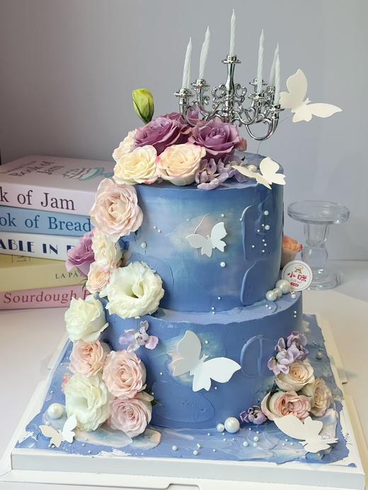 紫色系烛台鲜花 商品图0