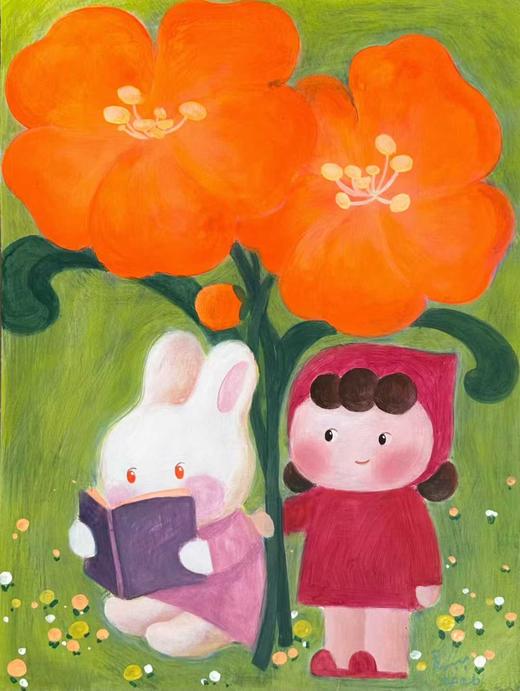 袁贝贝《等春来》原作 商品图0