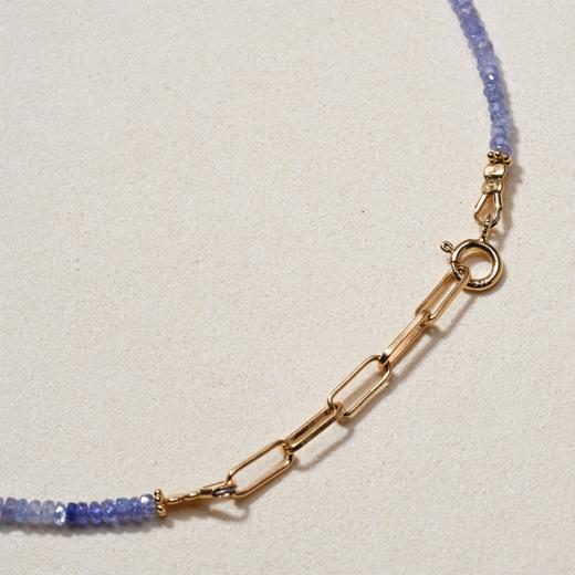 北京仓｜Tityaravy-Taevy-坦桑石 粉色红宝石 碧玺 钻石 项链［法国设计师］ 商品图5