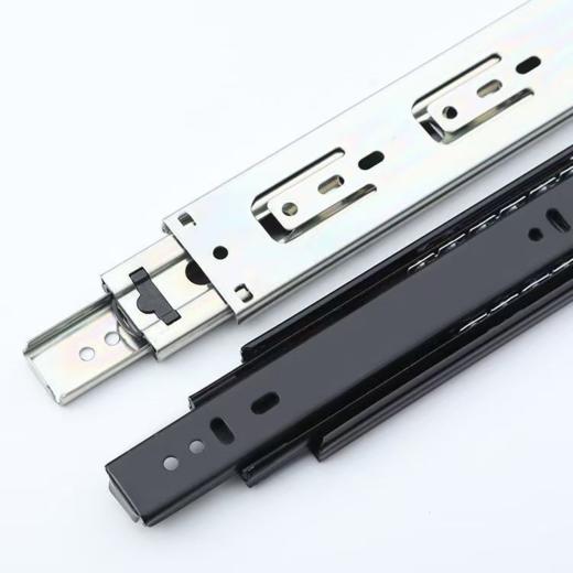 美国 LAIGOO 冷轧钢加重型抽屉滑轨 阻力小开关静音 商品图1