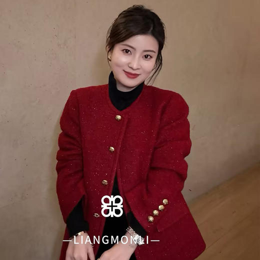 【特价不退换】【预售7天】良木礼羽绒小香外套（1193） 商品图0