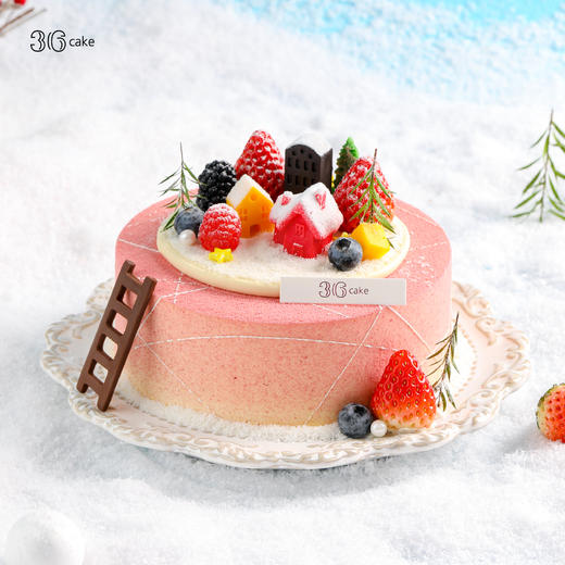 水瓶座 ∙ 维克镇 ∙ 红颜草莓香草牛乳慕斯 商品图0