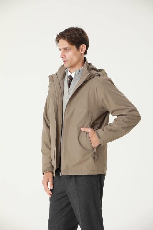 三合一户外冲锋衣320D—驼色 商品图2