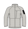 26/27BURTON雪服M AK BKR FLC FZ CHINCHILLA GRAY