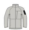 26/27BURTON雪服M AK BKR FLC FZ CHINCHILLA GRAY 商品图0