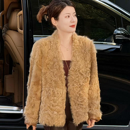 【预售7天】良木礼小湖羊外套(1604F) 商品图2