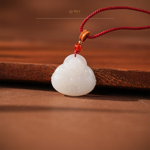 【福熙】羊脂白玉抱抱佛 商品图0