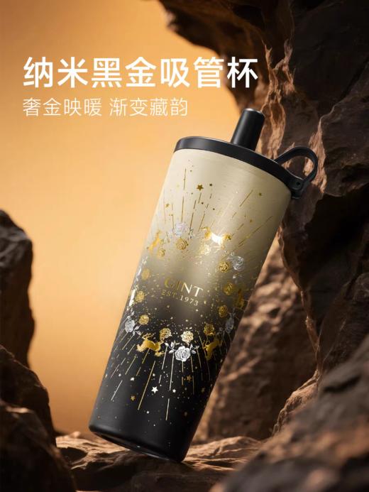 嘉特宙芒吸管保温杯 GTZ-6354-075Y 商品图3