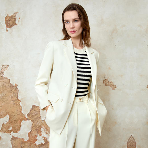 EITIE爱特爱气质干练修身显瘦西装外套春新款8103806 商品图1
