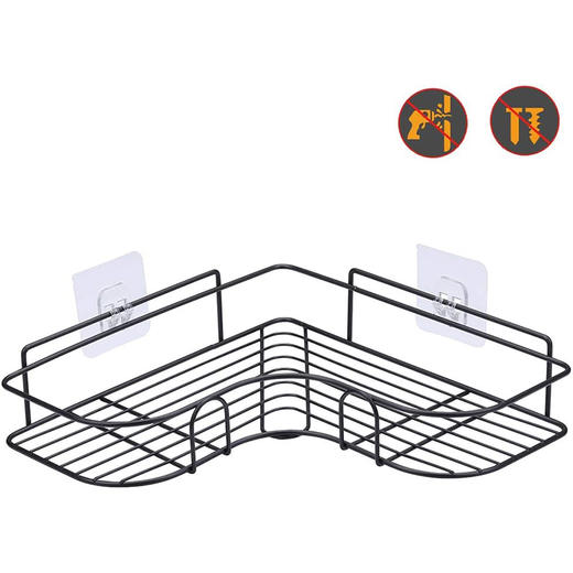 【8个装】美国 LAIGOO 免打孔墙面挂钩 浴室置物架粘贴挂钩 商品图2