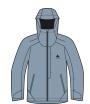 26/27BURTON雪服K HILLSLOPE JK DUSTY BLUE 商品图0