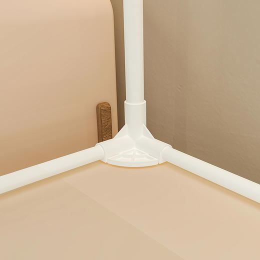 自然醒加高内穿U型三门保暖款夹棉防尘顶坐床蚊帐2402HH 商品图10