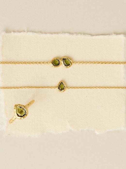 北京仓｜Agapee-LYSIA-金色 水滴 戒指［法国设计师］ 商品图4