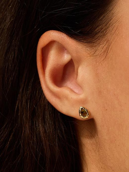 北京仓｜Agapee-LYSIA-金色 水滴 耳钉［法国设计师］ 商品图0