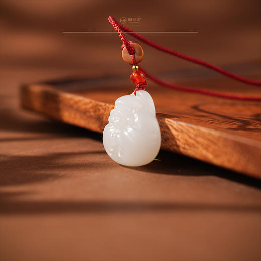 【福熙】羊脂白玉抱抱佛 商品图4