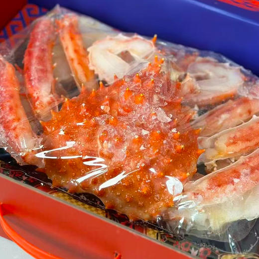 【渔礼记帝王蟹】智利熟冻帝王蟹 肉质紧实超鲜美750g/只（下单后3-4天发货） 商品图4