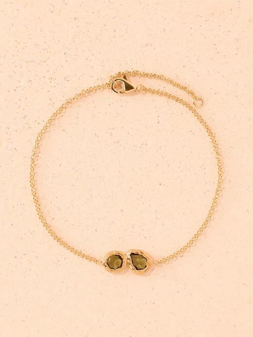 北京仓｜Agapee-LYSIANA-金色 圆形 水滴 手链［法国设计师］ 商品图3