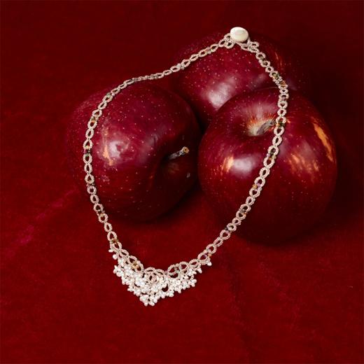 订购8周到｜Lorina Balteanu-TALIA-碧玺 珍珠 项链［法国设计师］ 商品图4