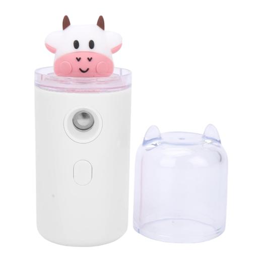 可爱卡通动物面部便携手持纳米喷雾补水仪 皮肤保湿 粉色 商品图0