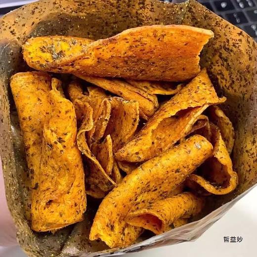 美冴甘梅地瓜片海苔味薄脆红薯片香脆网红追剧小零食脆片即食袋装 商品图3