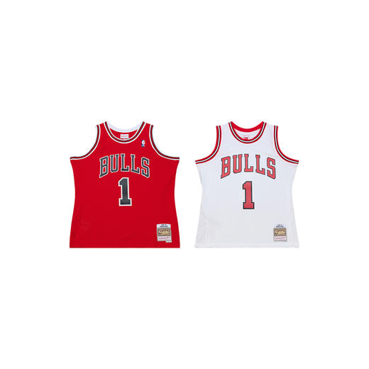 Mitchell&ness 公牛罗斯08-09/14-15赛季球衣 季NBA官方MN复刻1号球衣 商品图0