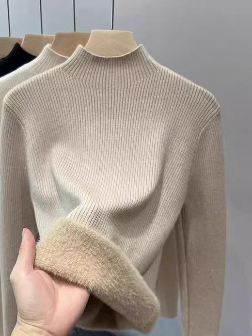 女王节抢购价-不支持退 有它不怕冷！！超暖加厚水貂毛星空冬季打底衫-喜出 商品图3