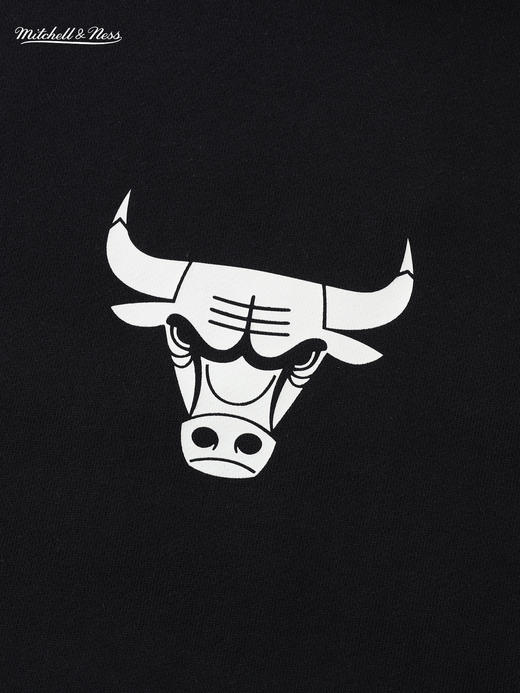 Mitchell&ness 公牛队罗斯退役纪念版 黑色/藏青色圆领卫衣 商品图4