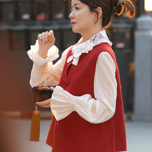 【不退不换】【预售7天】良木礼国风马甲(1773) 商品图2