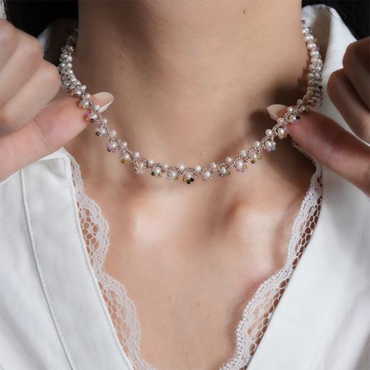 北京仓｜Lorina Balteanu-Bianca-珍珠 碧玺 项链［法国设计师］ 商品图1