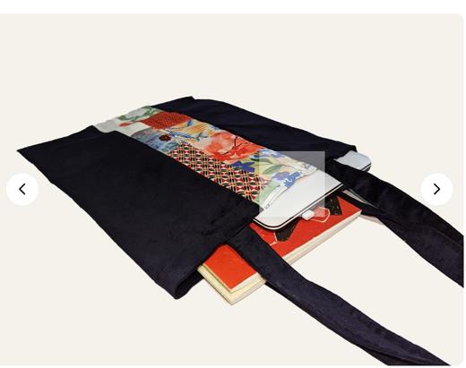 【绿色蔷薇】「牛始埔蔷薇花」 托特包 商品图1