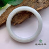 派瑞翡翠 翡翠手镯 糯种 绿色白 商品缩略图1