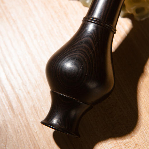 绝种老乌木制小赏瓶 商品图7