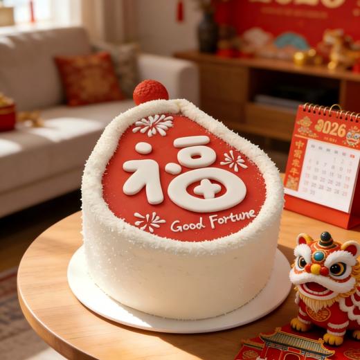 新年福到奶油蛋糕 商品图3