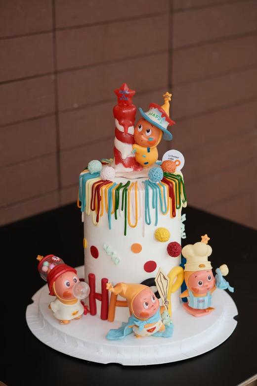 多彩星星人·奶油霜蛋糕（小星星人随机） 商品图0