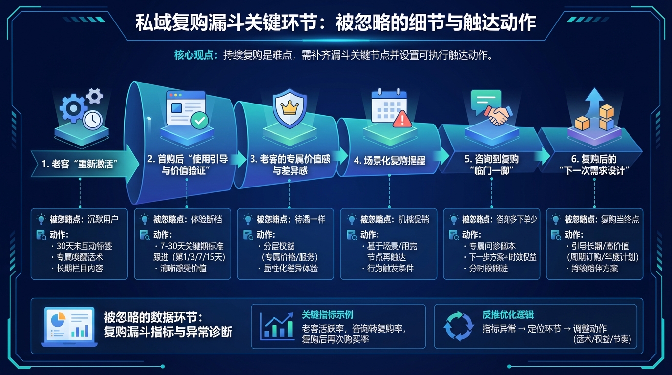 复购漏斗怎么拆？先搞清完整路径