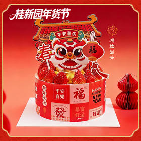 【鸿运当头】新春主题生日蛋糕