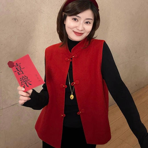 【不退不换】【预售7天】良木礼国风马甲(1773) 商品图0