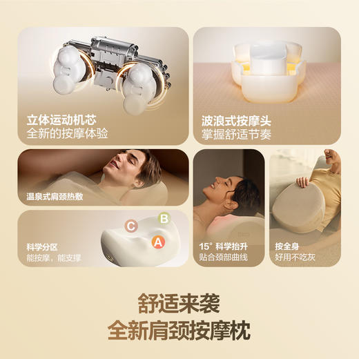 【自提】M SKG 多功能 按摩枕 商品图2