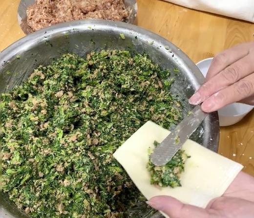 荠菜肉猪油渣馄饨12个 馄饨如其名！猪油渣是灵魂，不加的话香味少一半哈哈 商品图4