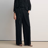 EITIE爱特爱时尚高腰系带直筒阔腿通勤长裤2026春新款8505213 商品缩略图5