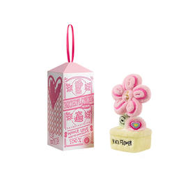 RICH FLOWER 有钱花 毛绒摆件 30CM 白色恋人款 情人节送礼装饰摆件毛绒潮玩礼盒