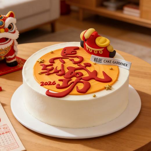 马到成功奶油蛋糕 商品图3
